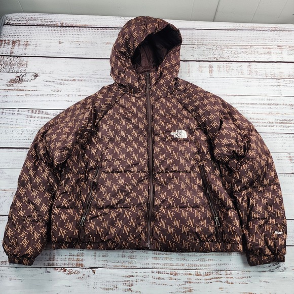 The North Face Jackets & Blazers - The North Face Hydrenalite Down Hoodie Womens XL Brown TNF Monogram 600 Fill